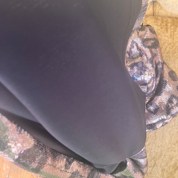 Nicole Miller cheetah print sequin dress - Picture 14 of 15